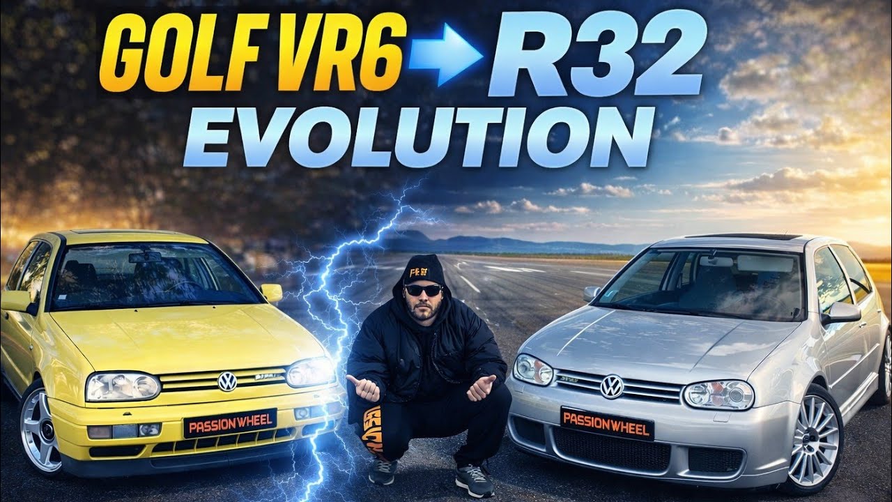 GOLF 3 VR6 / GOLF 4 R32 L'EVOLUTION !