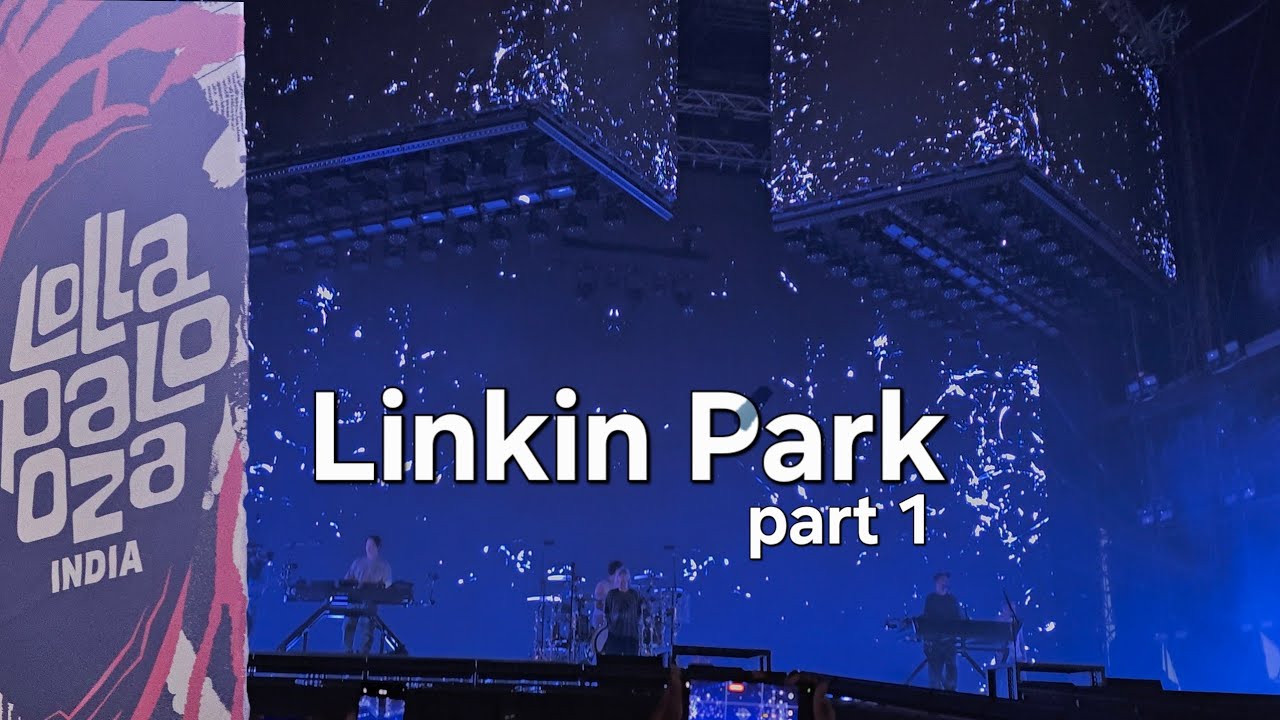 Linkin Park Live Lollapalooza Mumbai, India - 2026 Part 1 [4k recorded in 60fps]