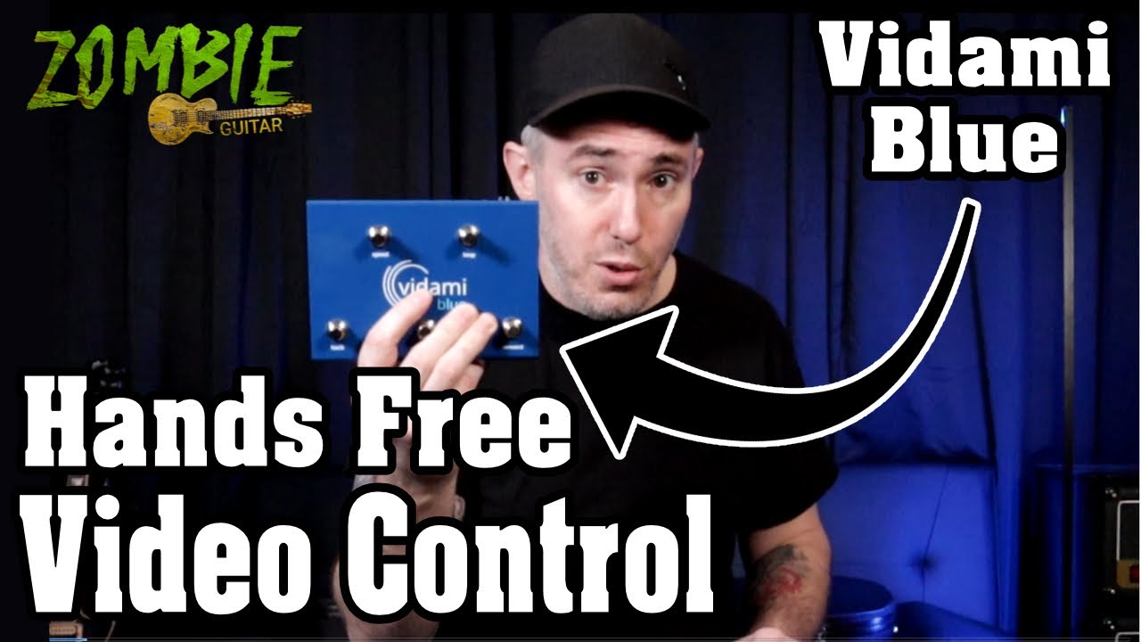 Hands-free video and DAW control with Vidami Blue