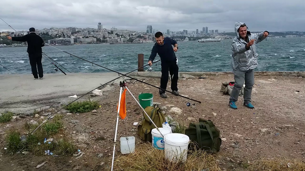 30 09 2018 sarayburnu sıyırtma ile balık avı