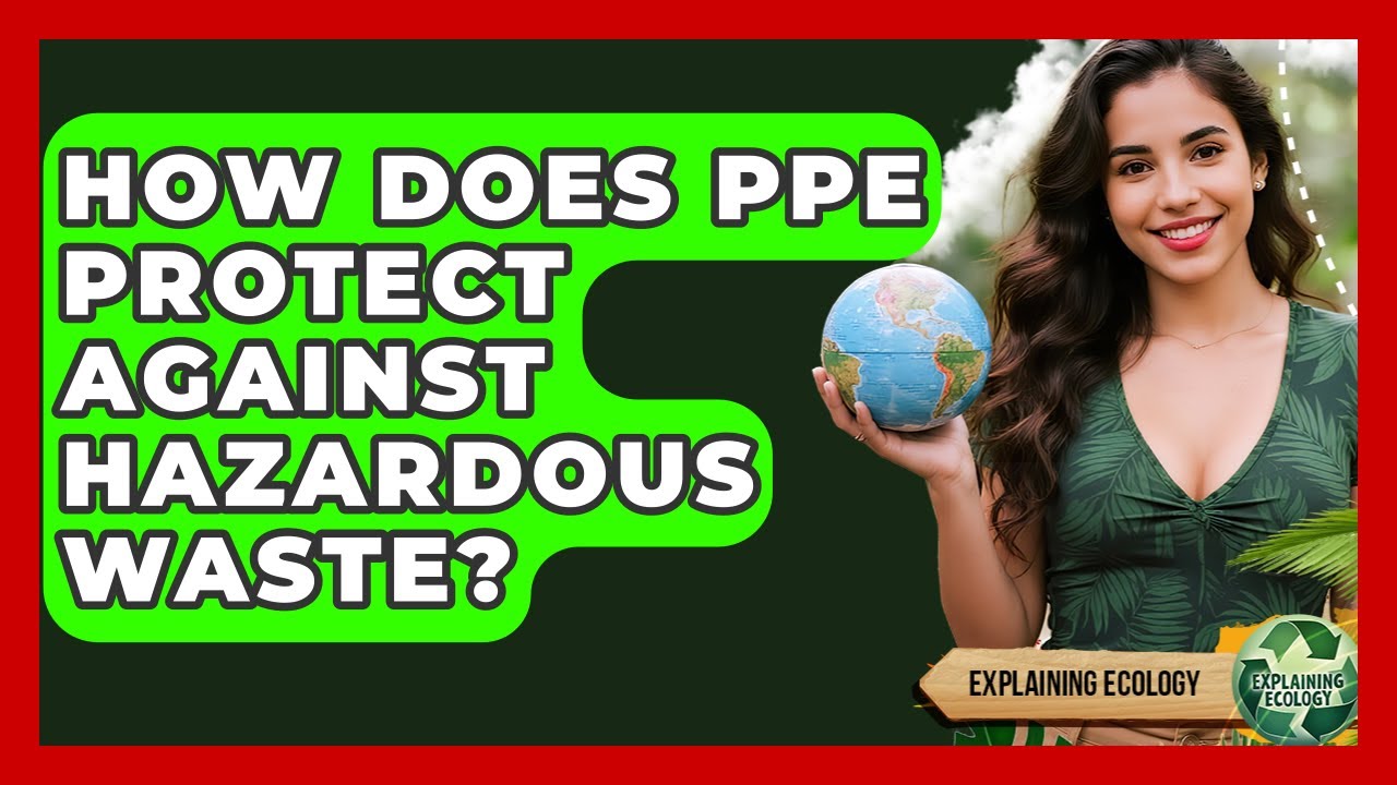 How Does PPE Protect Against Hazardous Waste? - Explaining Ecology