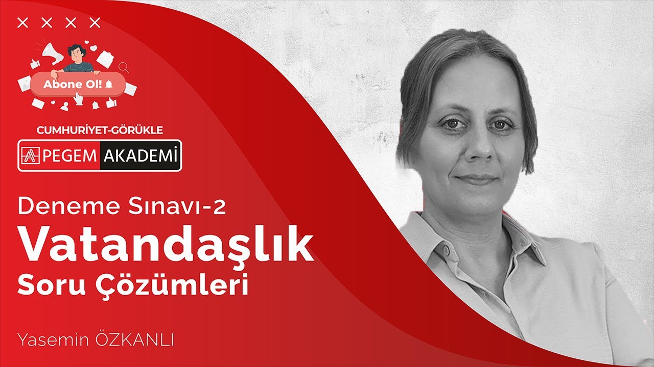 VATANDAŞLIK DENEME SINAVI/GYGK