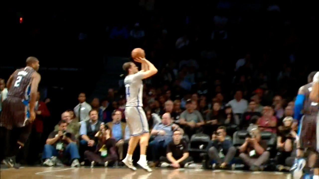 Bojan Bogdanovic -- Career-High 28 Points | Nets vs Magic 4/15/15