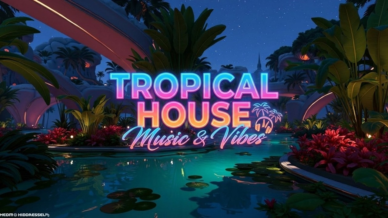 Tropical House 2026 🏝️ Атмосфера заката на берегу | Глубокий чиллаут и островной бриз