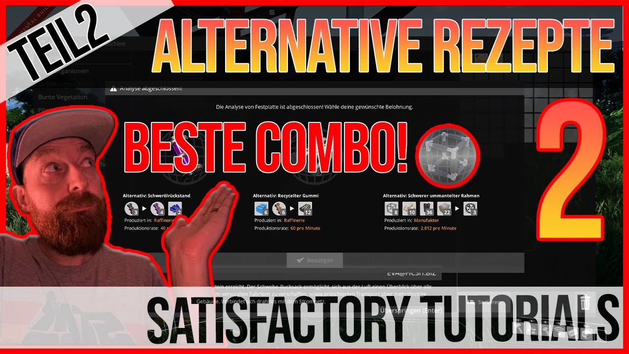 HAMMER COMBO bei ALTERNATIVEN REZEPTEN 2021 2/2 - Satisfactory Tutorials