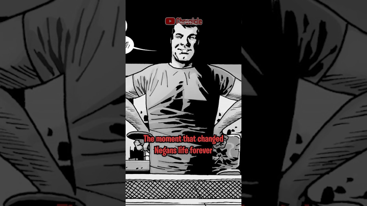 The Moment That Changed Negan's Life Forever #shorts