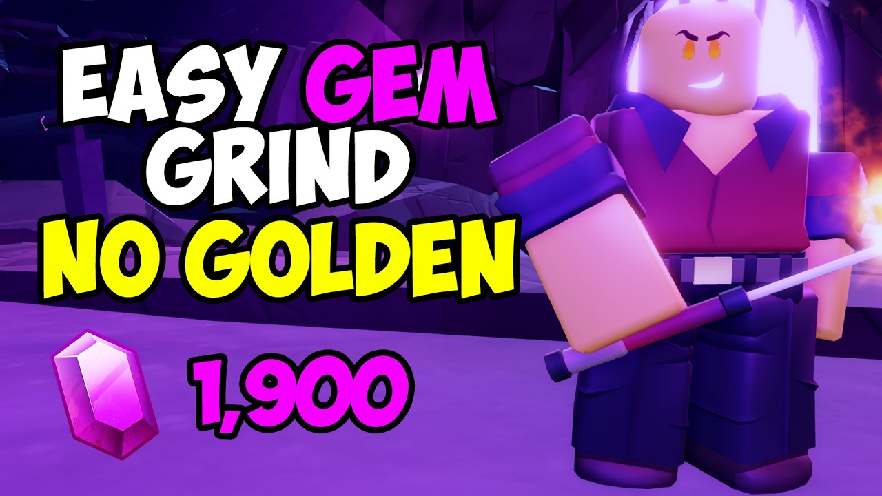 BEST & FASTEST WAY TO GRIND GEMS - NO GOLDEN PERK NEEDED | TDS