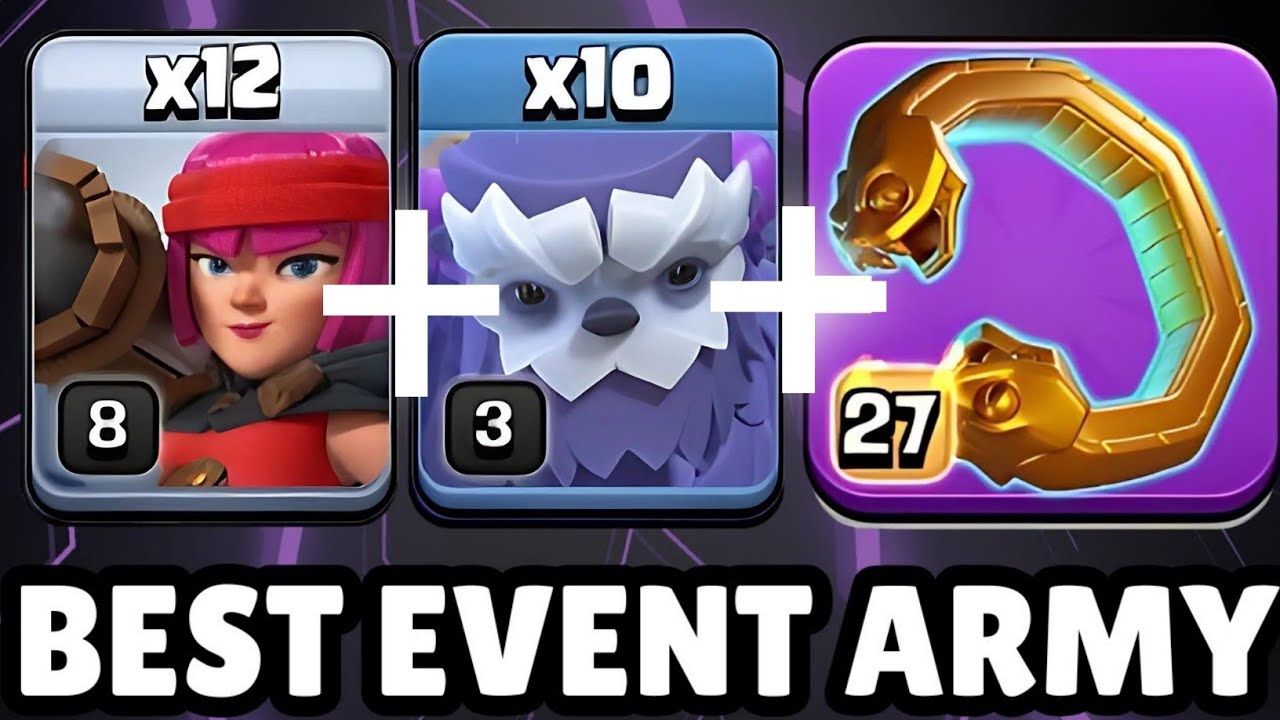 Yeti+firecracker Attack | Firecracker Attack | Th13 Attack Strategy | Th13 Yeti Attack Strategy