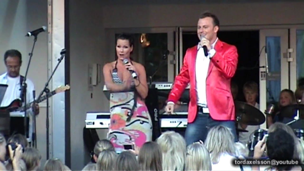 Linda Bengtzing & Magnus Carlsson - Värsta Schlagern (Skara 2009-08-05)