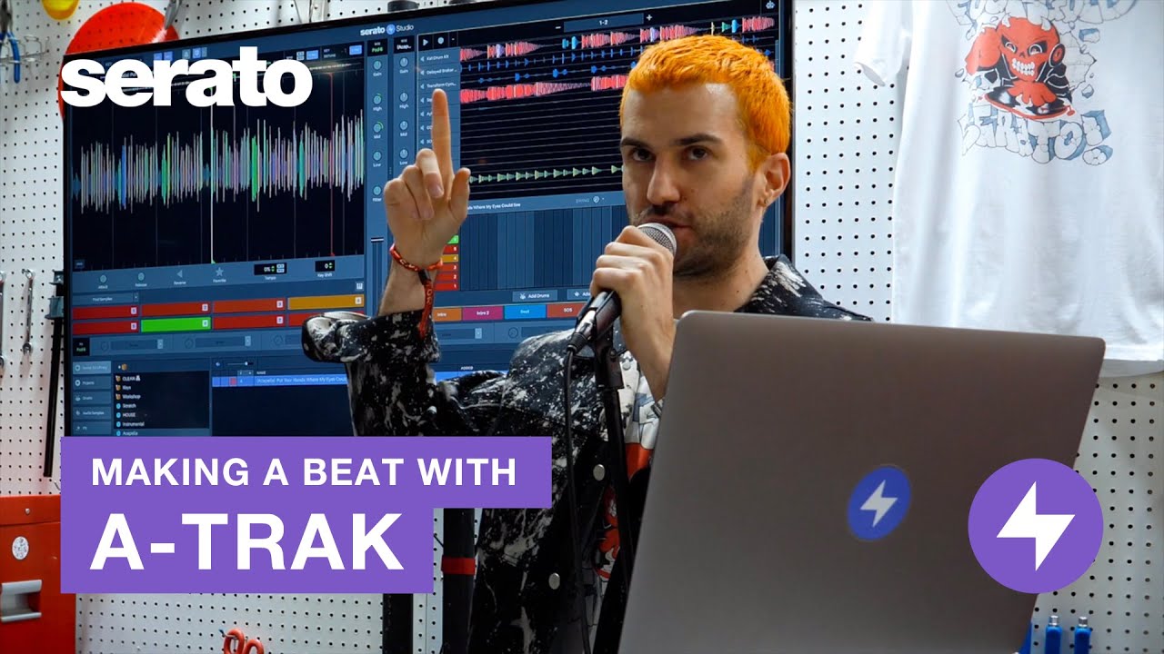 A-Trak Beat-Making Tutorial at ComplexCon | Serato Studio