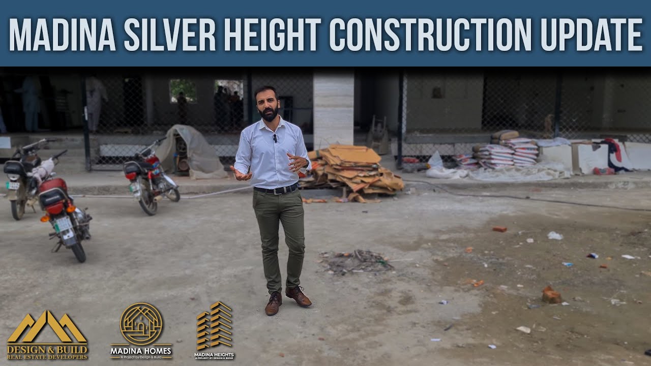 Latest Construction Update Of Madina Silver Height | 25-08-24 | Design & Build