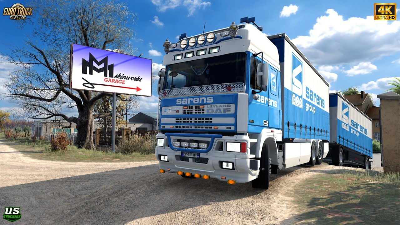 ETS2 | Realistic Driving | DAF 95 ATI 430 Update | Exploring Grand Utopia v1.18.5 | #ets2 1.57