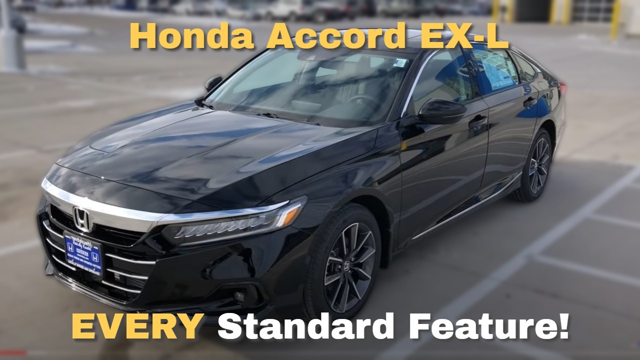 2021 - 2022 Honda Accord EX-L Walk Around