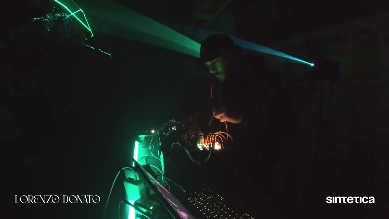 Modular improvised live - Lorenzo Donato at Adagio | Sintetica, Torino (Italy)