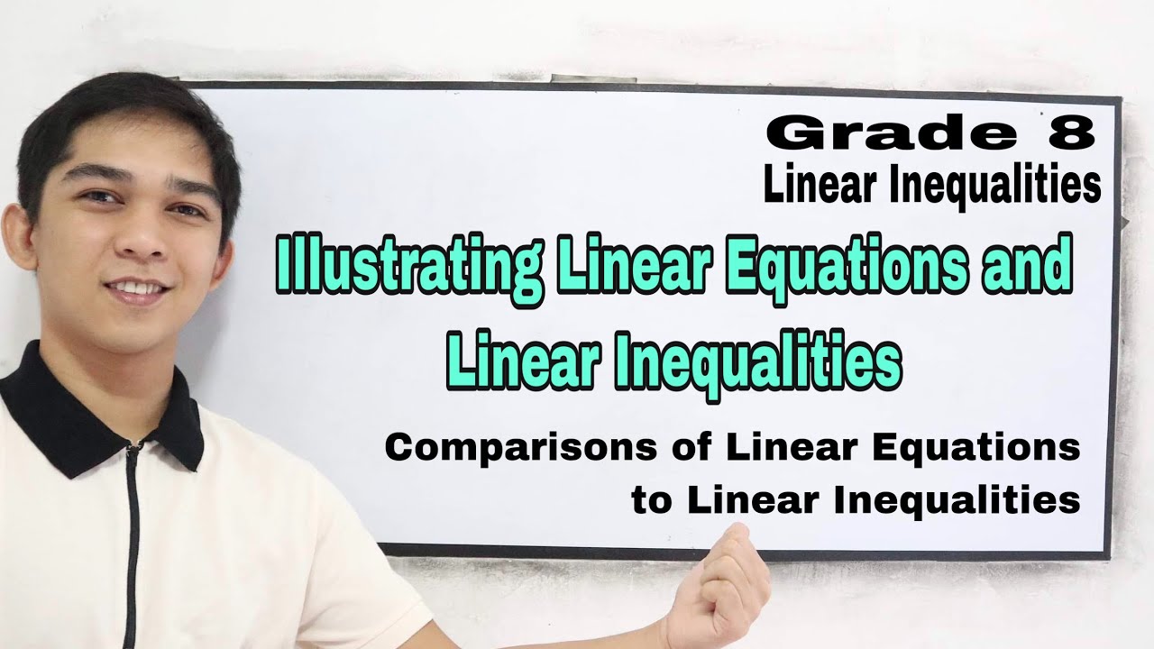 Illustrating Linear equation and Linear Inequalities in Two Variables