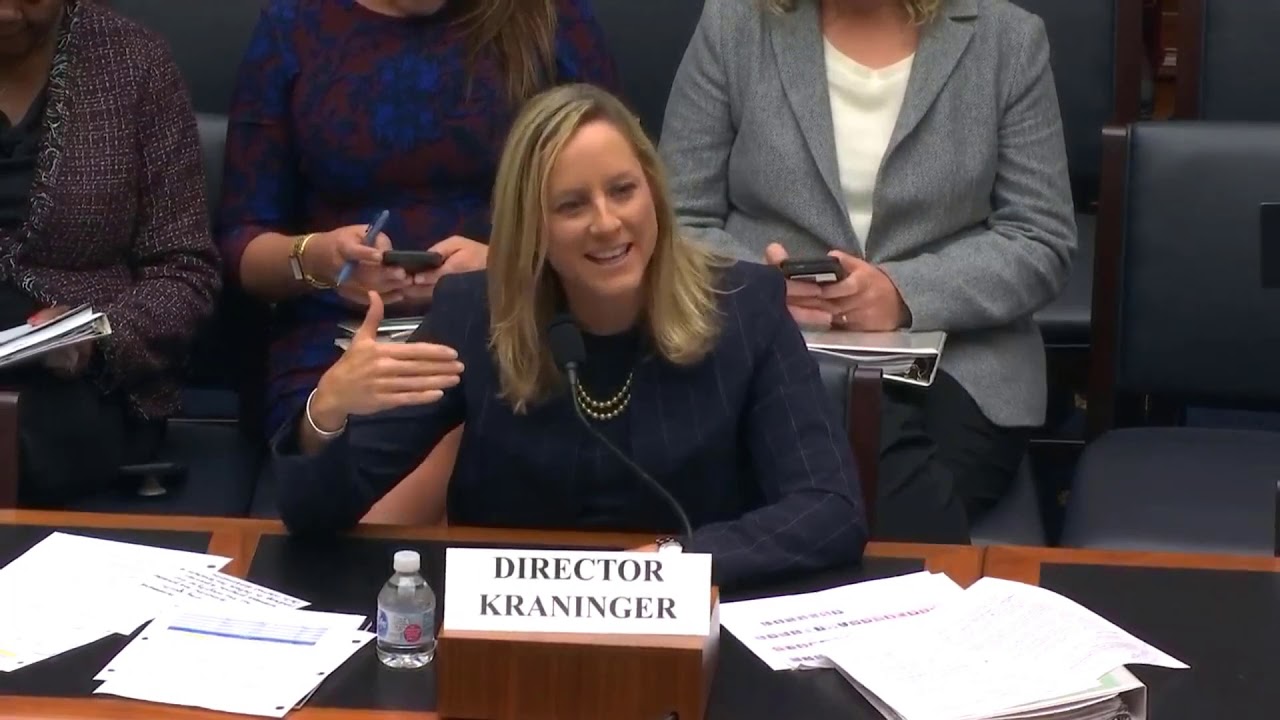 Davidson Questions CFPB Director Kraninger at FSC hearing
