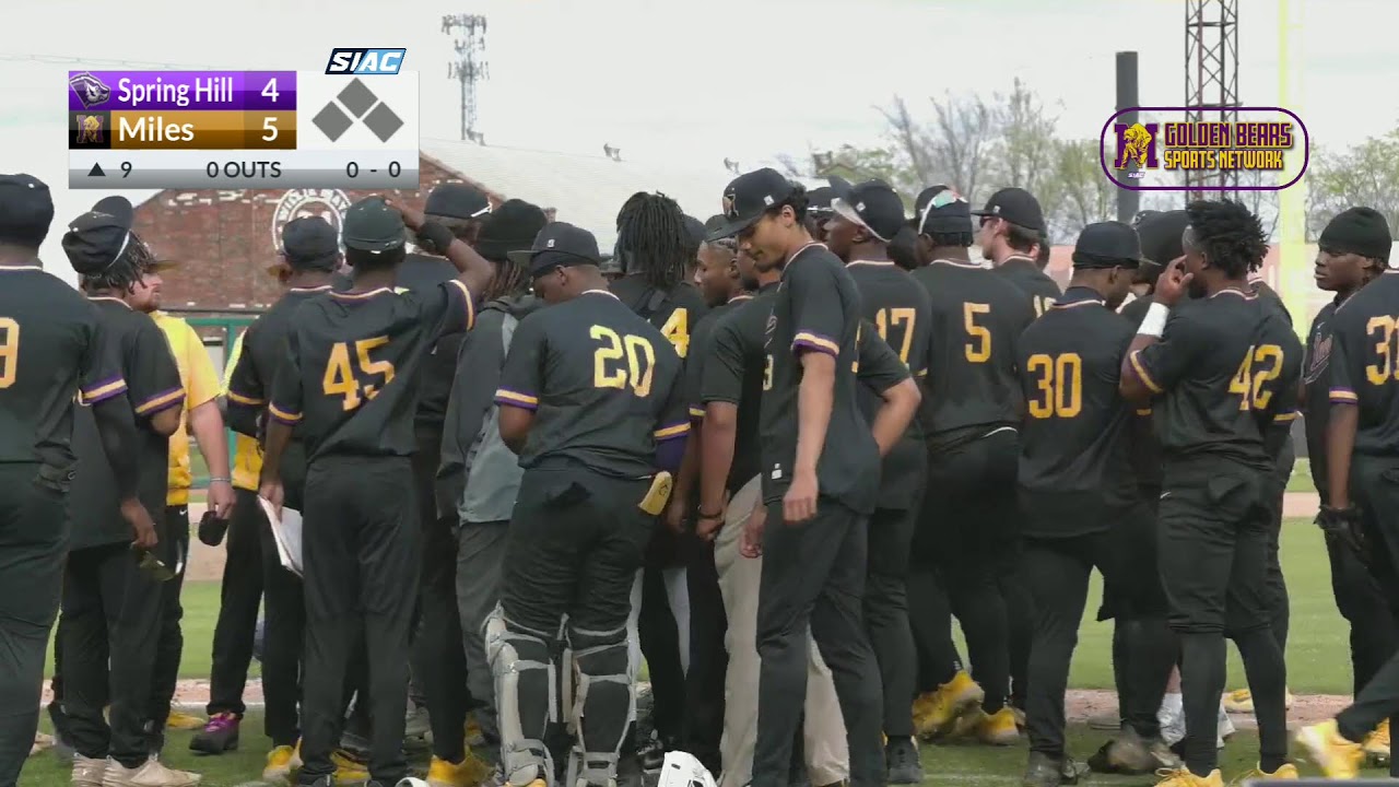 Spring Hill vs Miles Baseball Game 3