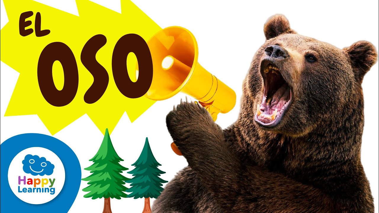 EL OSO | Animales para Ni&ntilde;os | Happy Learning 🧸🐼🐻&zwj;❄️ #happylearning #oso #animales