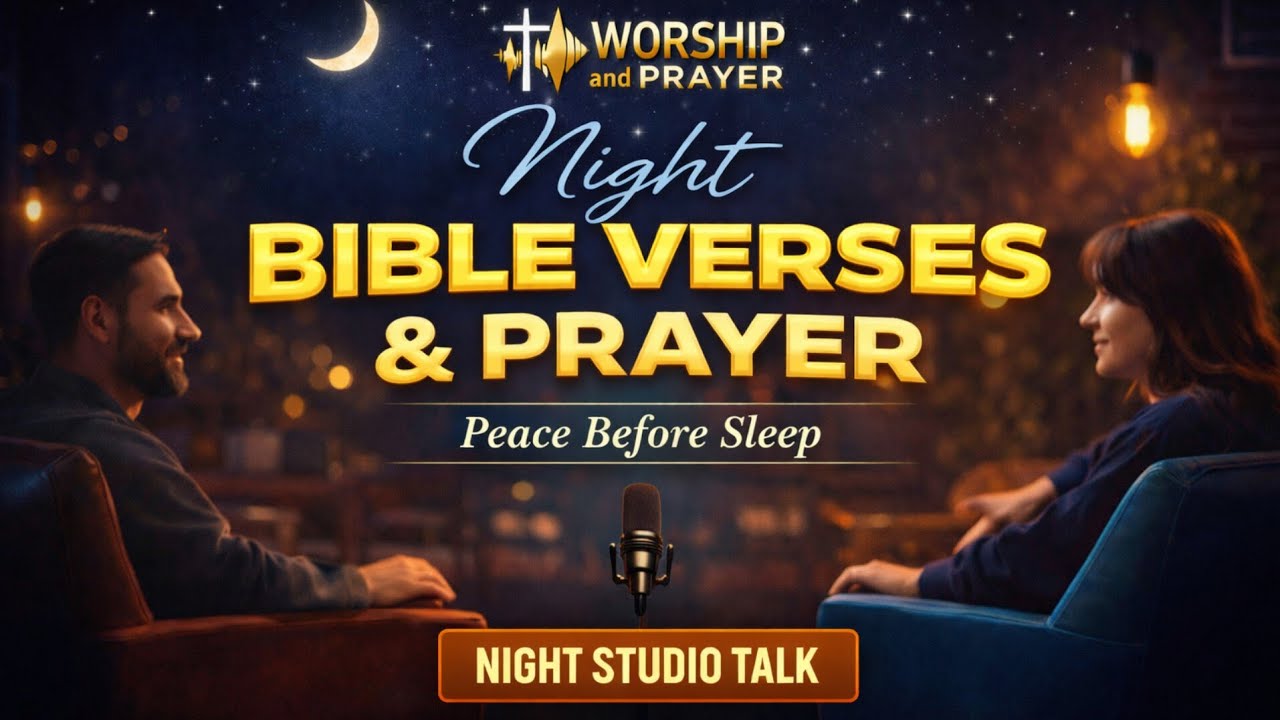 Night Bible Verses & Prayer | Peace Before Sleep |Powerful Prayer | |Night Bible Verses