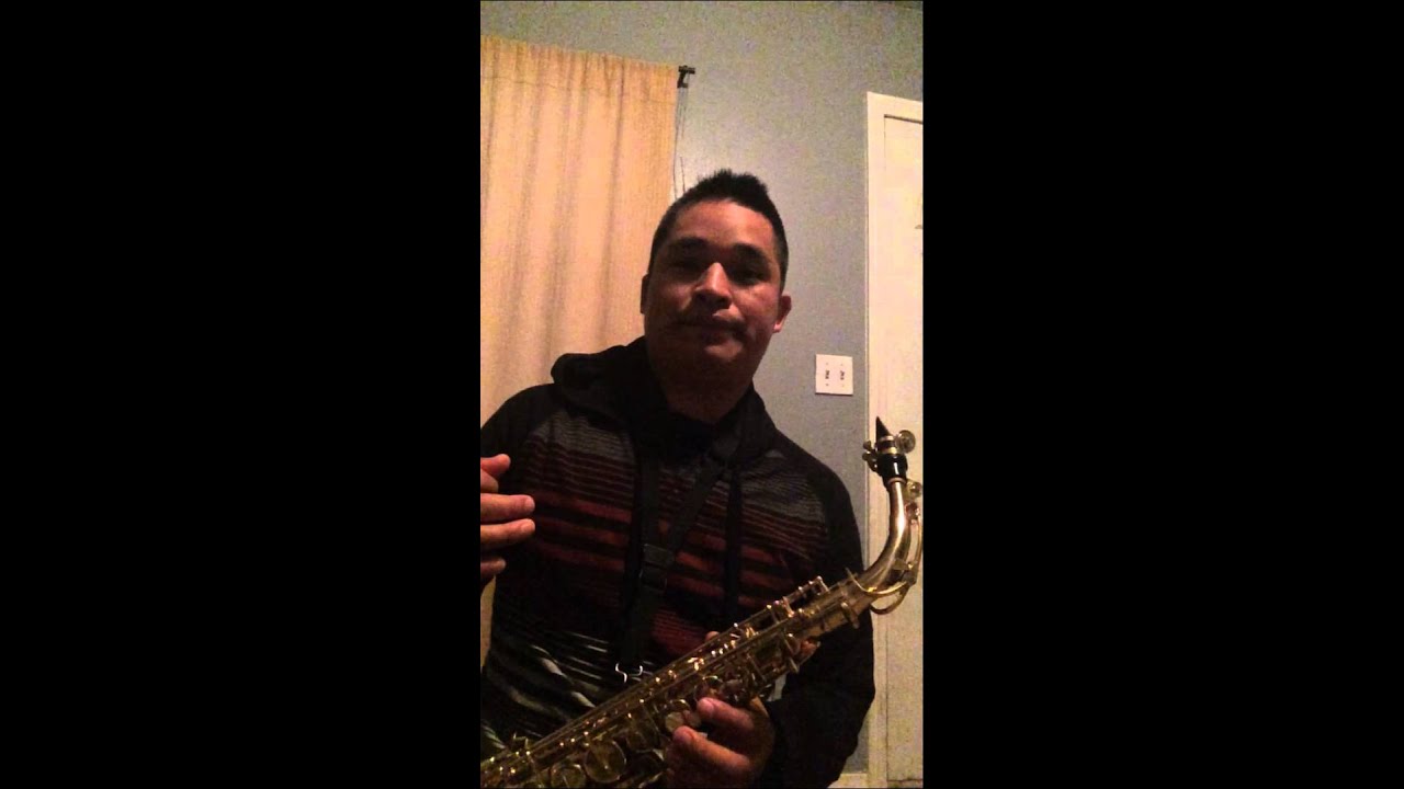 Primera segunda y tercera voz en el sax alto