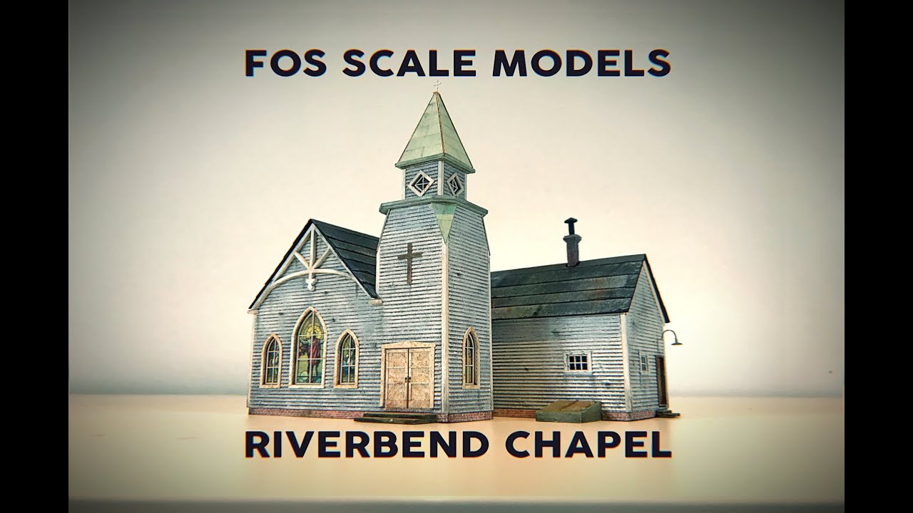 How To Make A MINIATURE CHURCH | FOS Scale Models