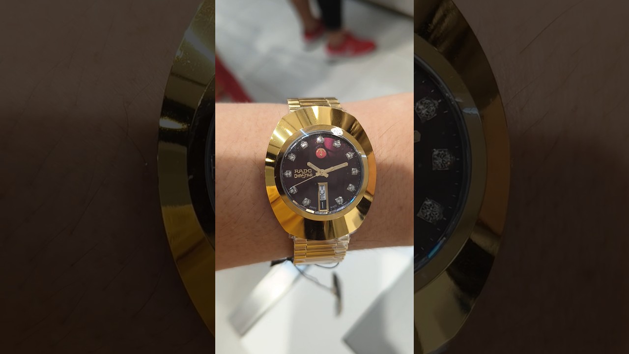 Rado Diastar red dial watch R12413573 #rado #diastar #watch