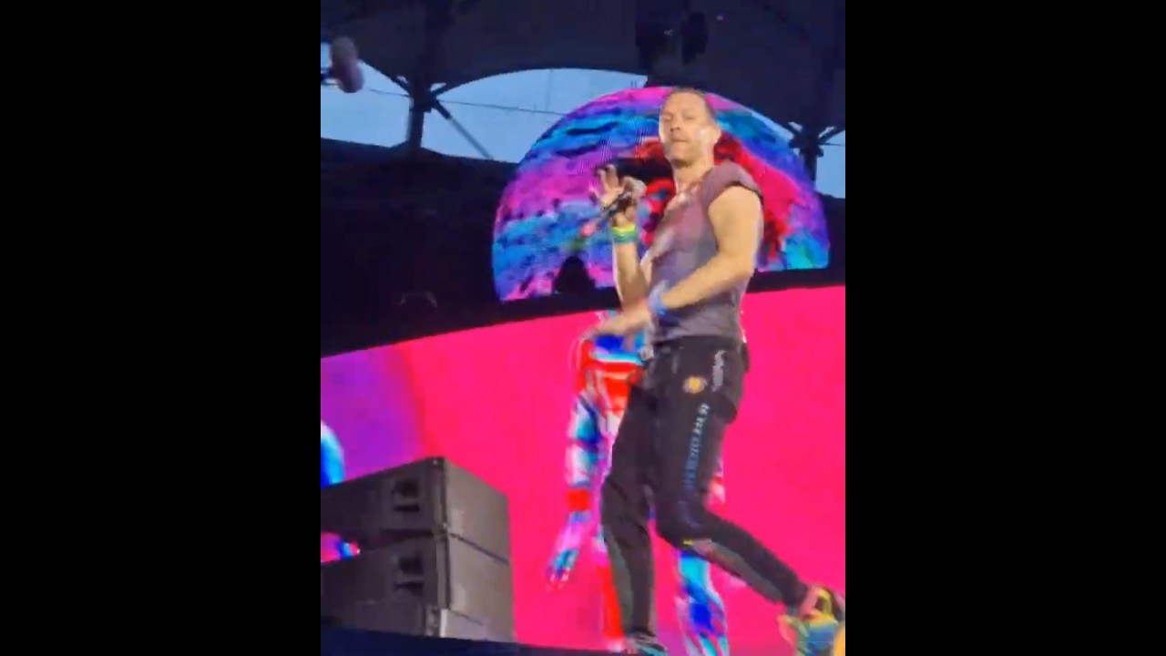 Chris Martin COLDPLAY. National Arena Bucharest 13.06.2024