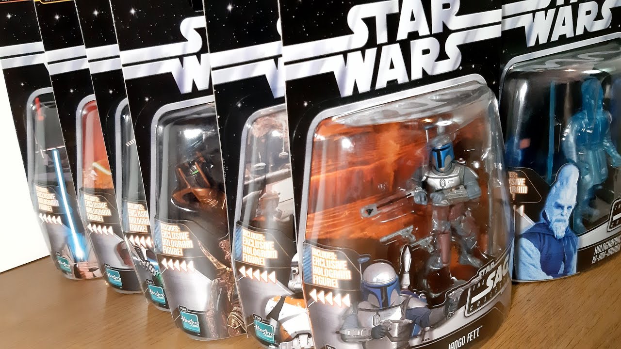 The Saga Collection figures, part 1.