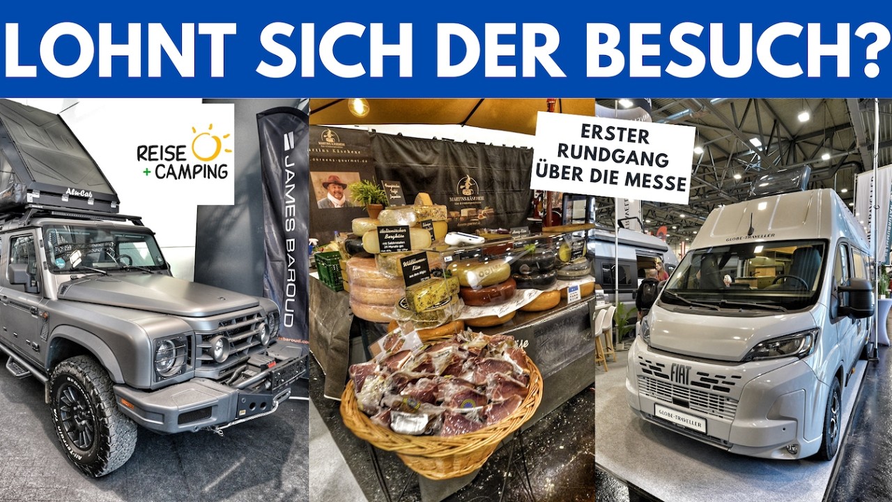 Reise & Camping ESSEN 2026 - MESSERUNDGANG - Viel zu sehen in Essen?