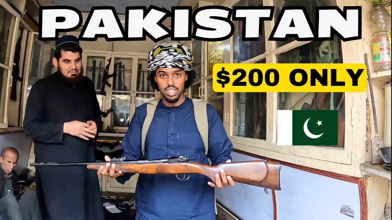 INSIDE The Largest Gun Market In Pakistan