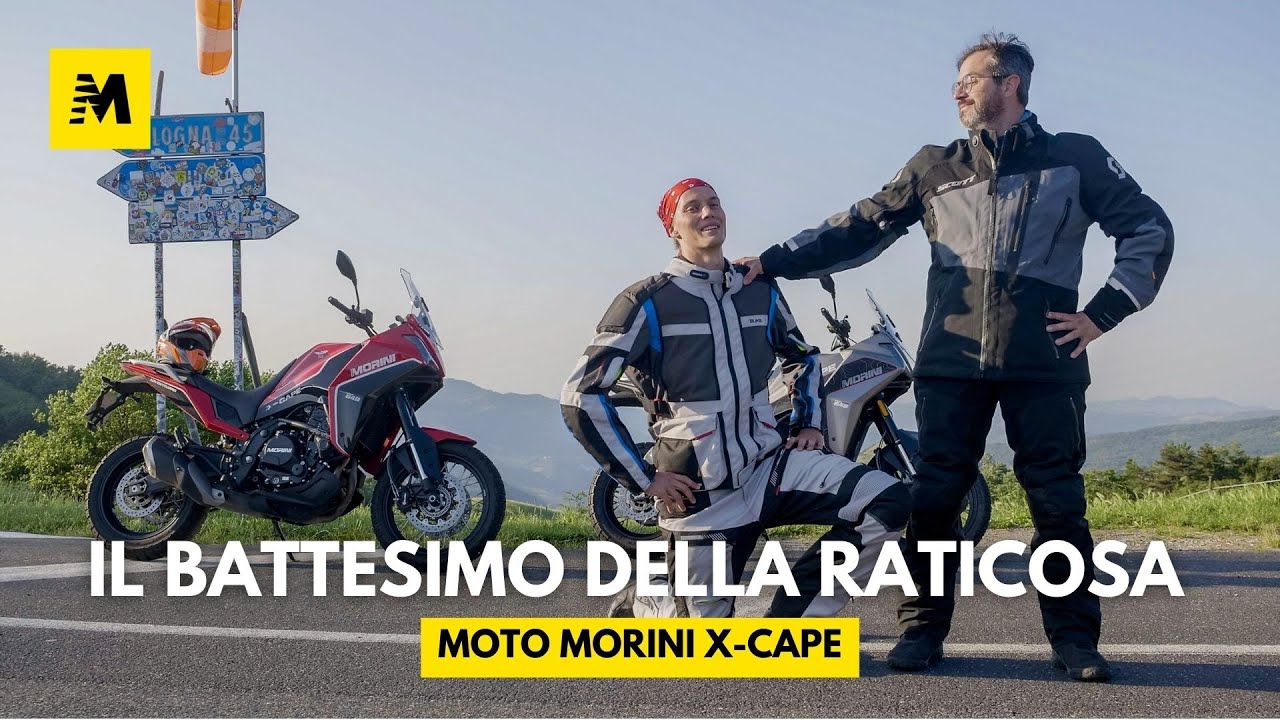 Il battesimo della Raticosa! Con la Moto Morini X-CAPE 649