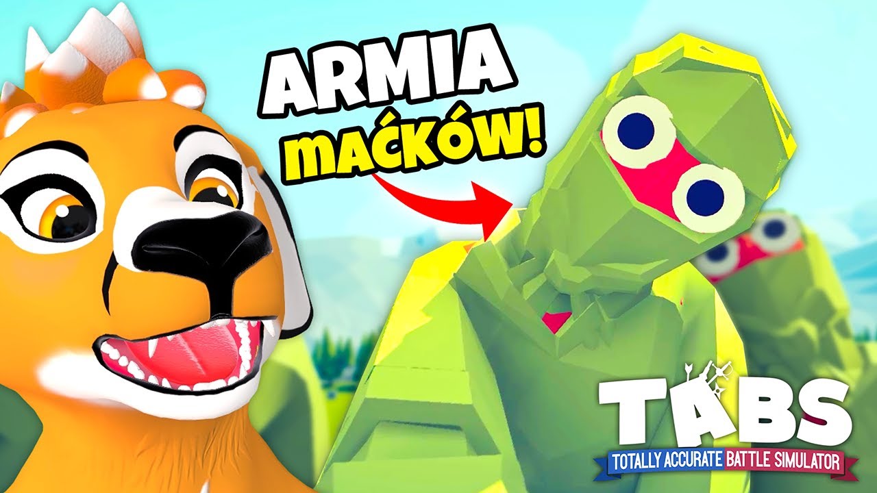 STWORZYŁEM POTĘŻNĄ ARMIĘ mAĆKÓW?! Mapy od widzów! | TABS