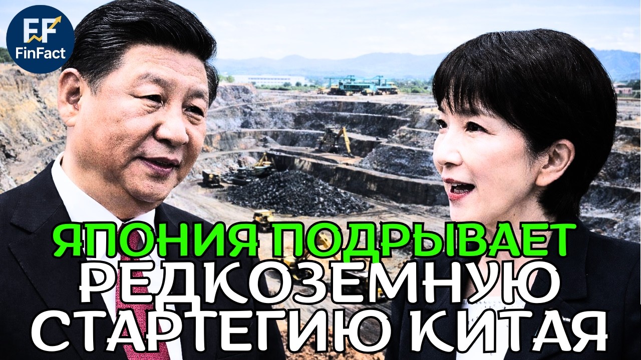 Япония отвечает ударом после провала редкоземельной стратегии Китая!