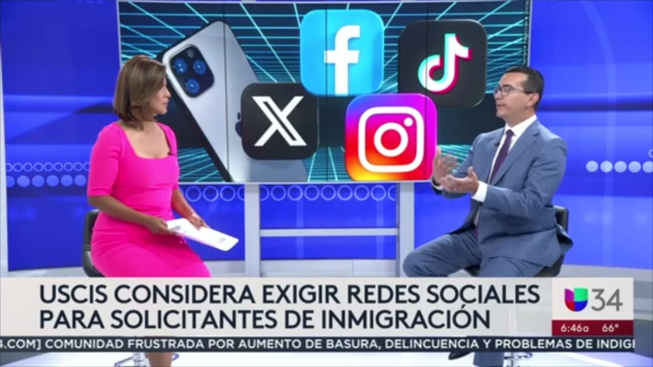 Abogado Carlos Gallardo explica como oficiales de USCIS pueden revisar sus cuentas de redes sociales