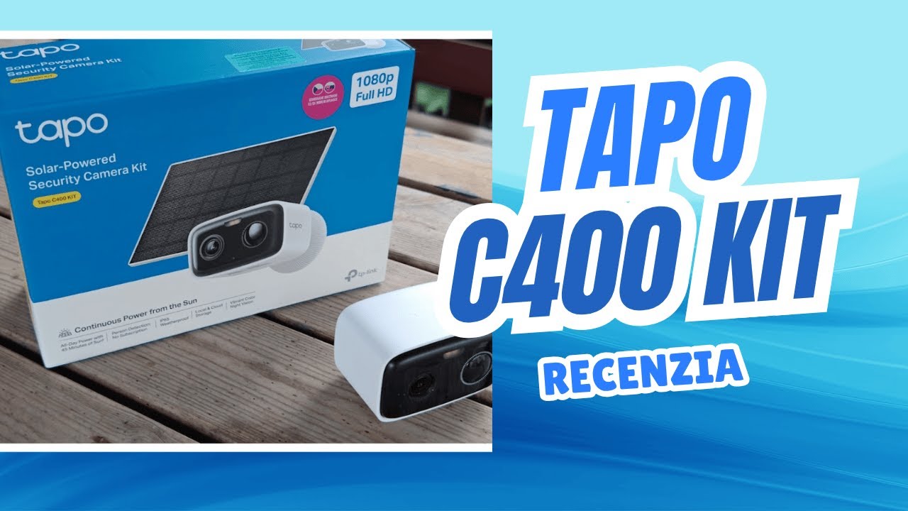 Tapo C400 KIT - Solárny set s kompromismi