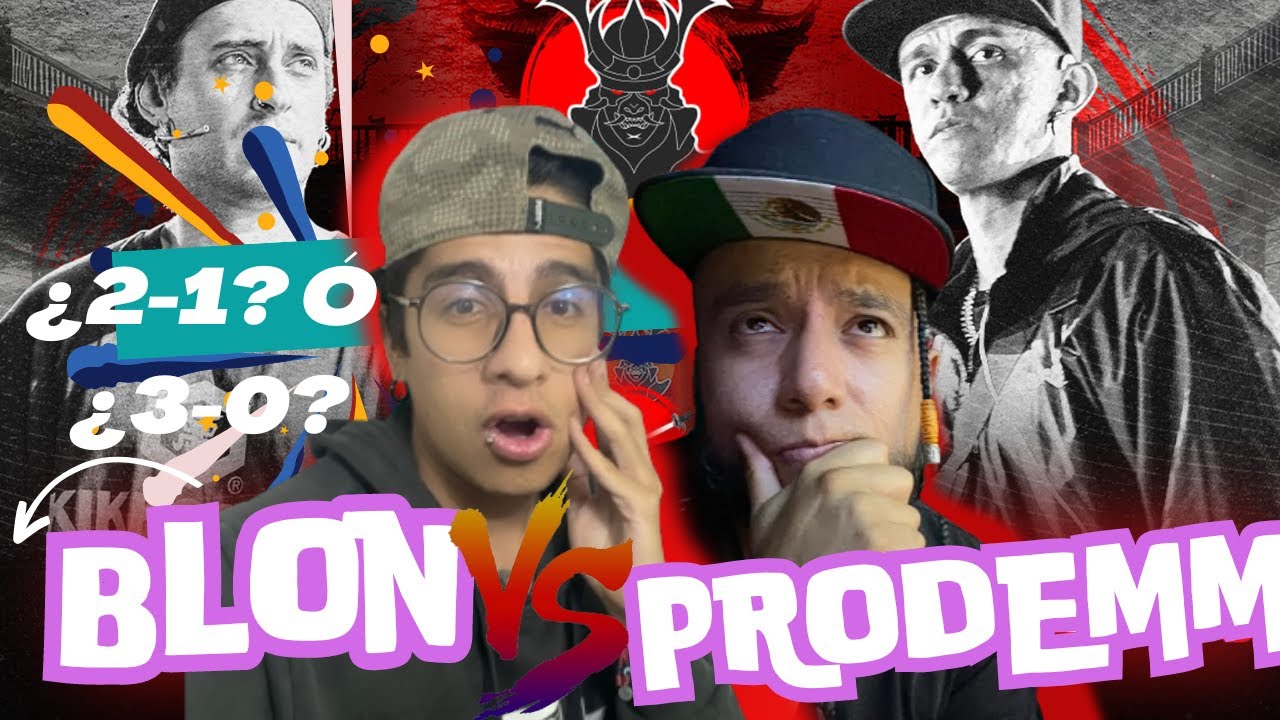 GINO ALFAOMEGA REACCIONA A:  PRODEMM VS BLON - ¿CON ESTE NIVEL PUEDEN VENCER EN MÉXICO? Feat. Ariz