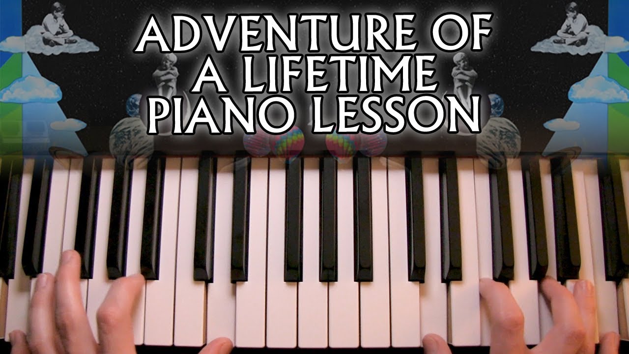 How to play Coldplay - Adventure Of A Lifetime on piano