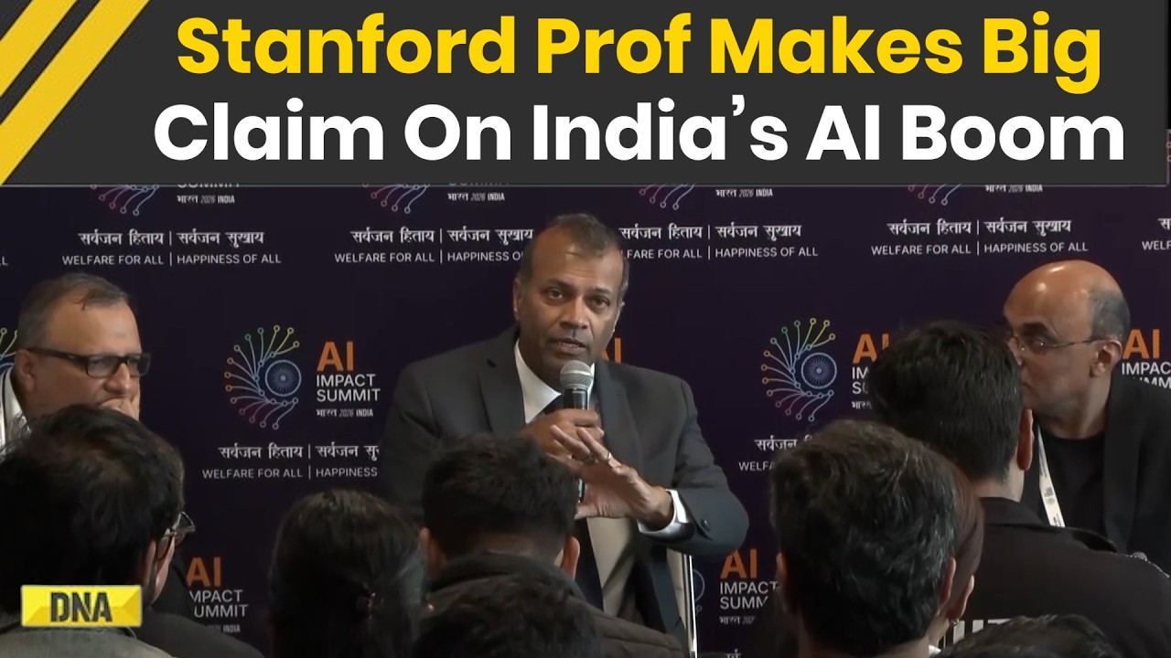 AI Summit 2026: India&rsquo;s AI Decade Begins, Stanford Professor Reveals|What&rsquo;s Coming Next