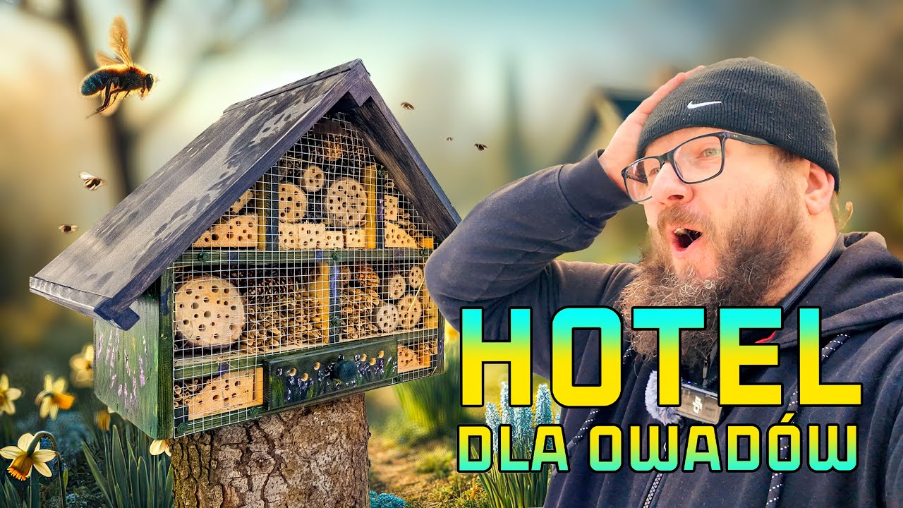 Zbuduj Własny Hotel dla owadów! 🐝 Prosty Poradnik DIY (REUPLOAD)