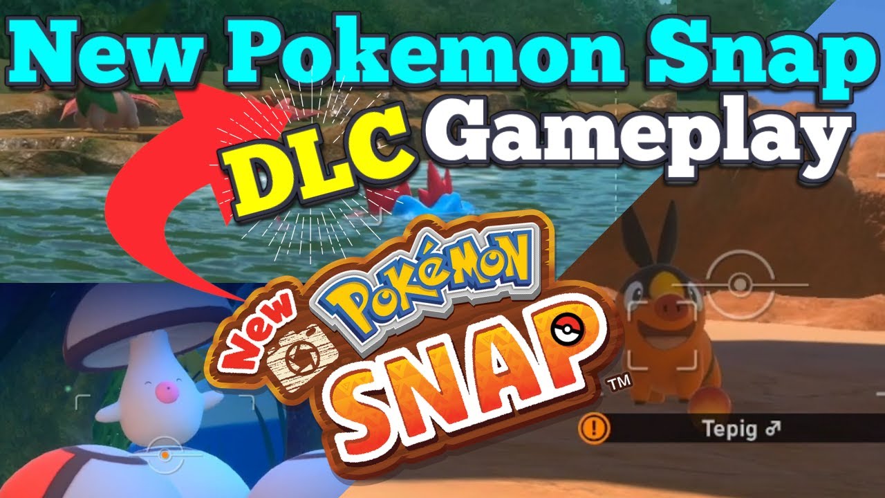 New Pokémon Snap DLC Gameplay | Secret Side Path, Mightywide River, & Barren Badlands