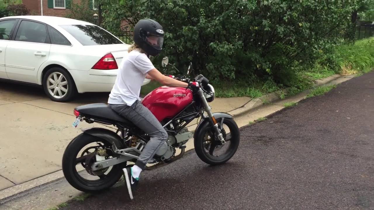 Ducati Monster Shorty Exhaust Install