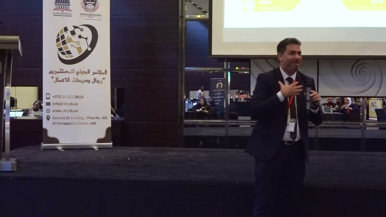 معهد نولدج هب للتدريب المهني  المؤتمر الدولي للمستثمرين رجال وسيدات الاعمال المحاضر اسلام عبدالحميد