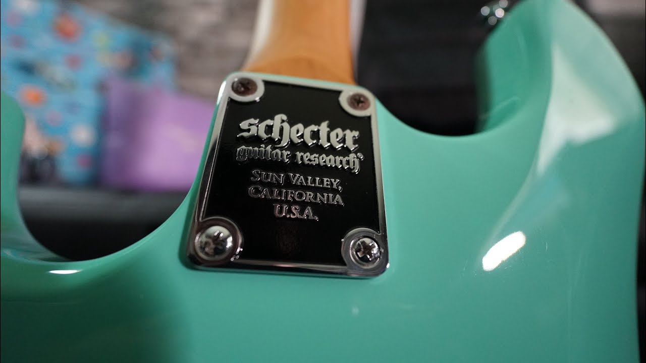 Schecter Nick Johnston Traditional | Seymour Duncan Hot Rails | #ratdistortion