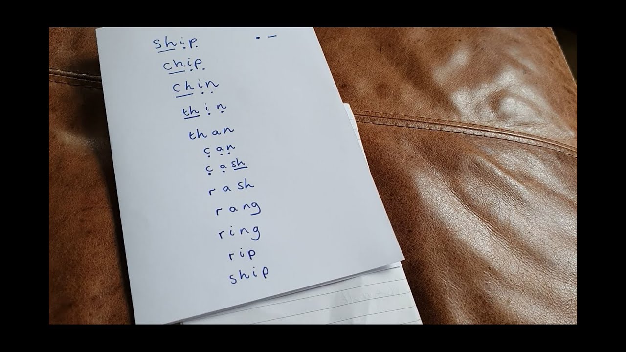 Full Circle (A game to practise spelling!)