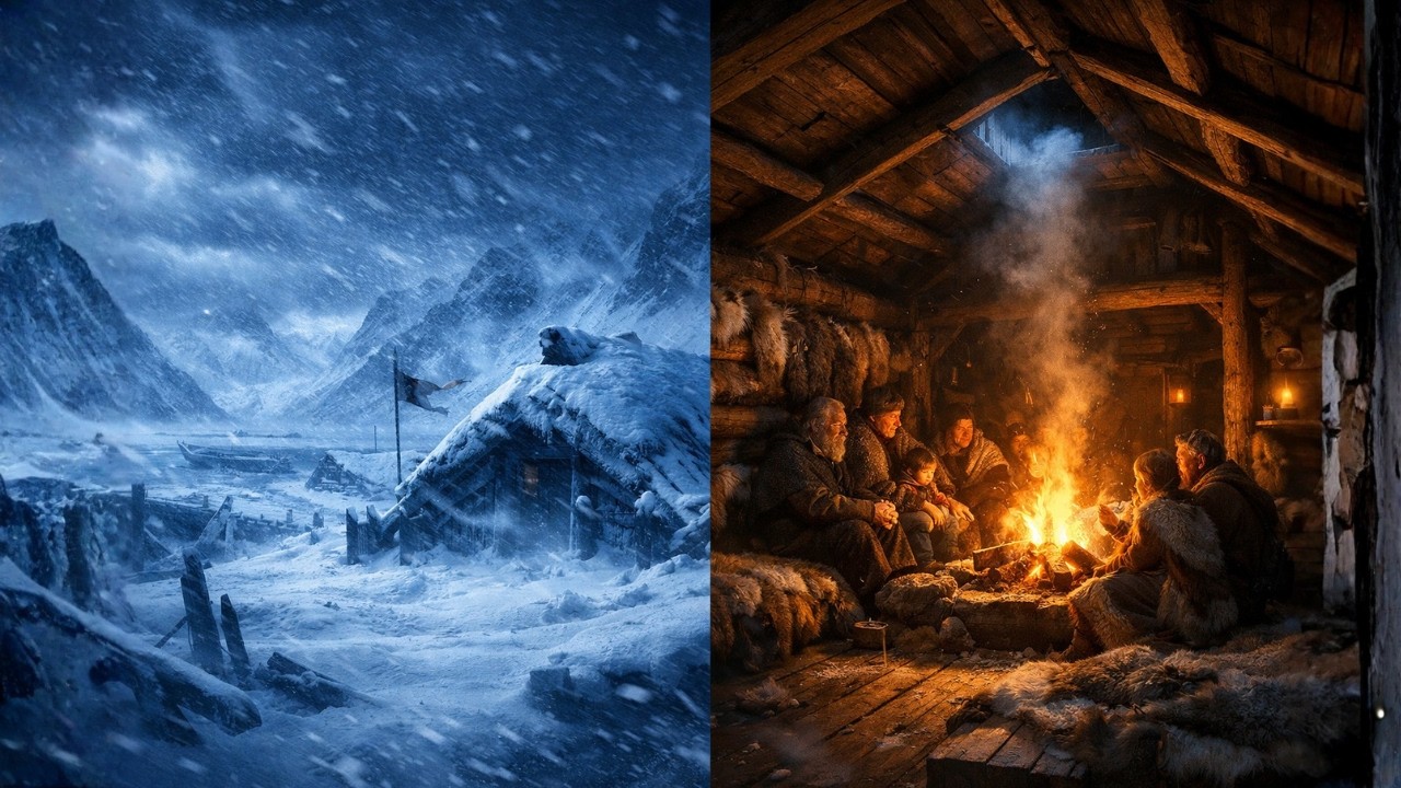 Supraviețuirea vikingilor &icirc;n frig extrem &mdash; Cum satele păstrau căldura