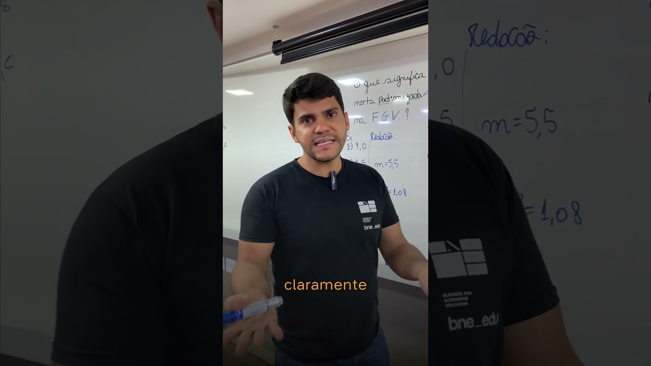 Entenda o que &eacute; nota padronizada da FGV!