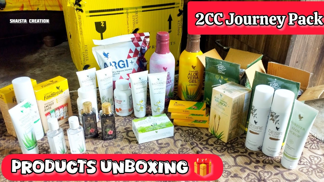 Forever Living Products [Journey Pack] | FLP 2CC Combo Product Unboxing #2cc #flpindia #achiversclub