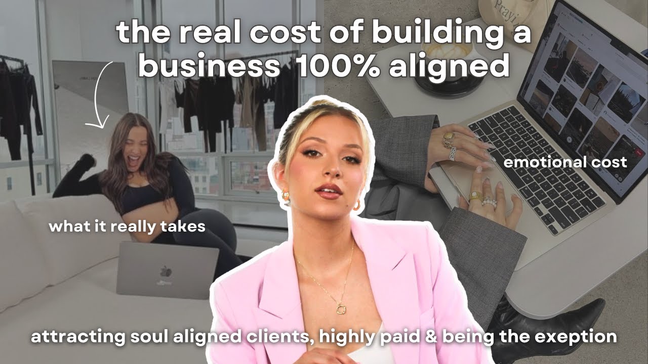 The Cost of a Business 100% Aligned with You : attracting soul aligned clients & staying true to