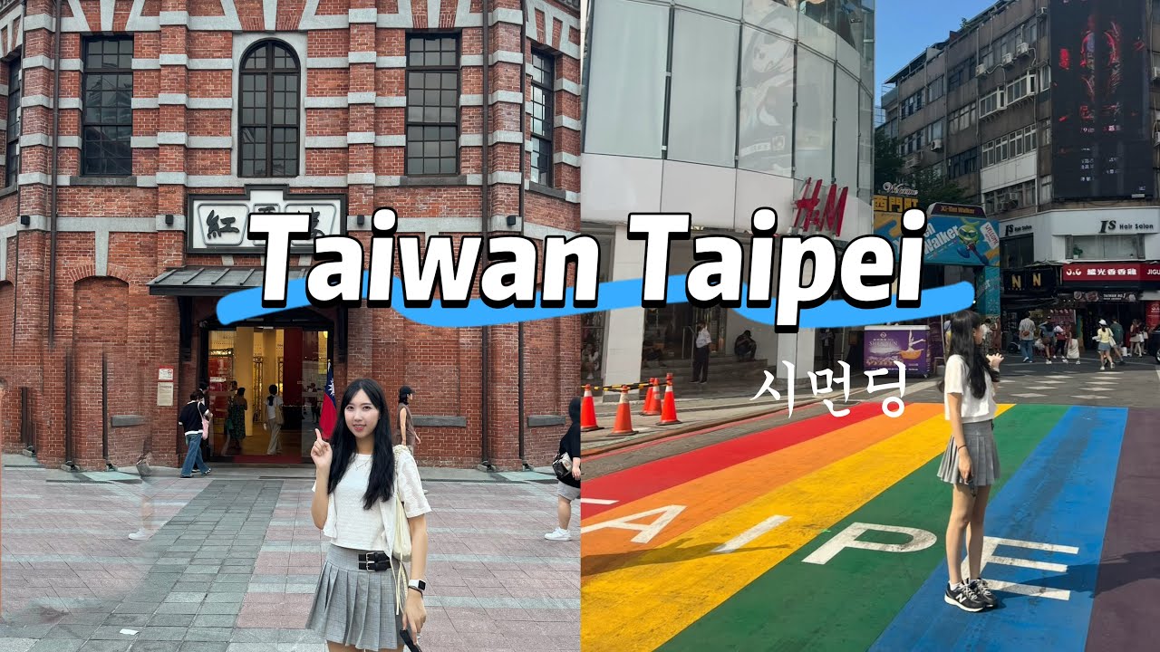 타이베이 금메달 우육면＋시먼딩 맛집탐방 평일 낮 시먼딩 구경!