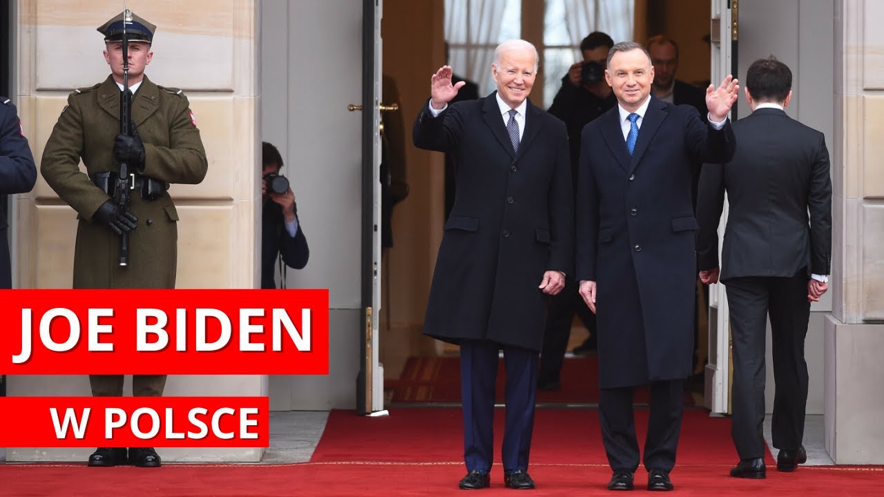 [NA ŻYWO] Joe Biden już w Polsce. Spotkanie z Andrzejem Dudą